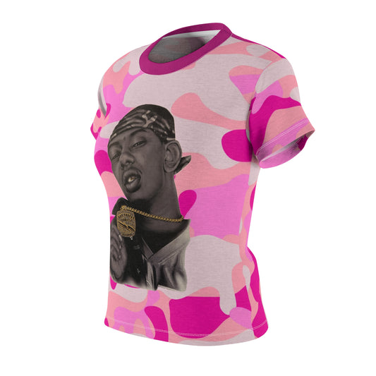 Pink Women Camo shirt