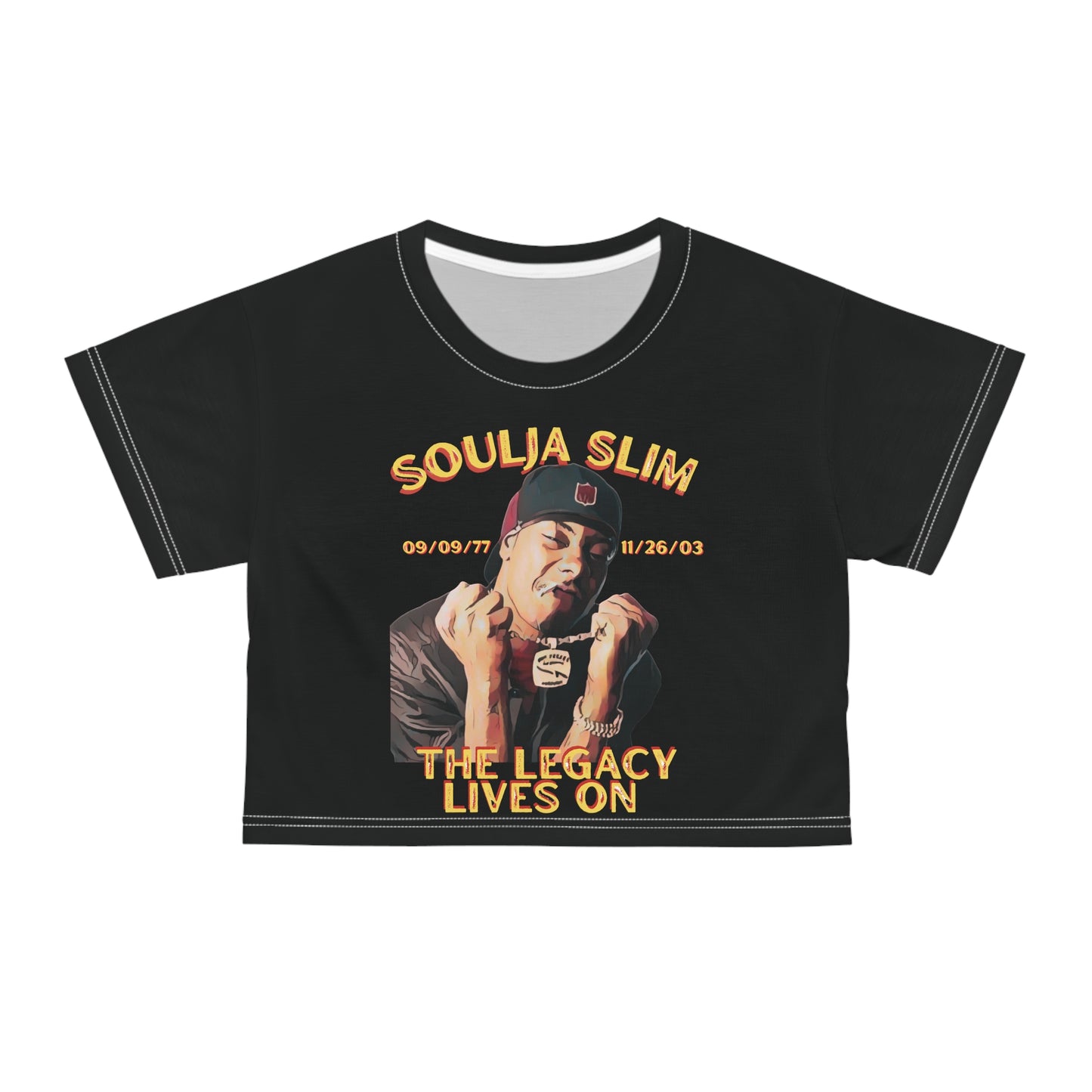 Soulja Slim Crop Tee
