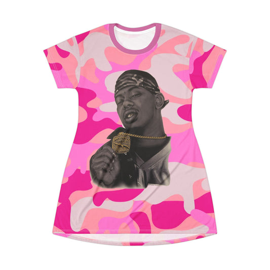 Pink Soulja Slim T-Shirt Dress