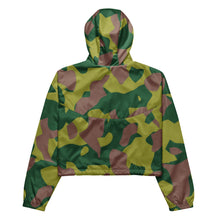 Load image into Gallery viewer, SOULJA SLIM CAMO Women’s cropped windbreaker